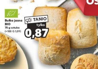 Kaufland Bułka jasna BIO 75g oferta
