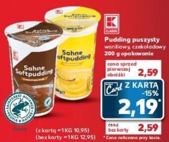 Kaufland Pudding puszysty 200 g oferta