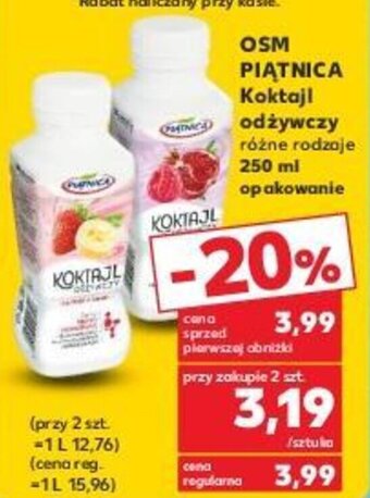 Kaufland OSM PIĄTNICA Koktajl odżywczy 250 ml oferta