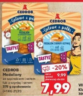 Kaufland CEDROB Medaliony 375g oferta