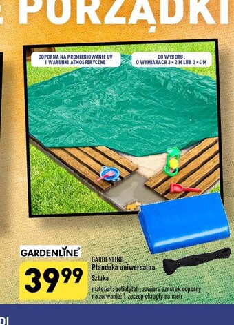 ALDI Plandeka uniwersalna 2 x 3 m oferta