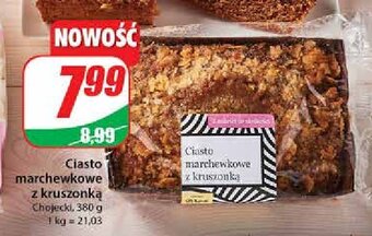 Dino Ciasto marchewkowe z kruszonką oferta