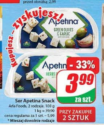 Dino Ser biały grenn olives garlic oferta