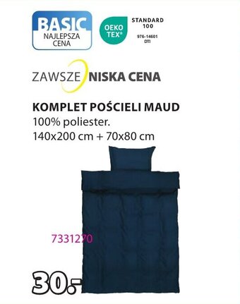JYSK KOMPLET POŚCIELI MAUD oferta