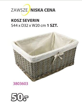 JYSK KOSZ S44 x D32 x W20 cm oferta