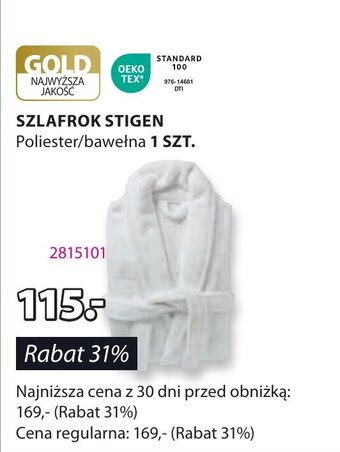 JYSK SZLAFROK oferta