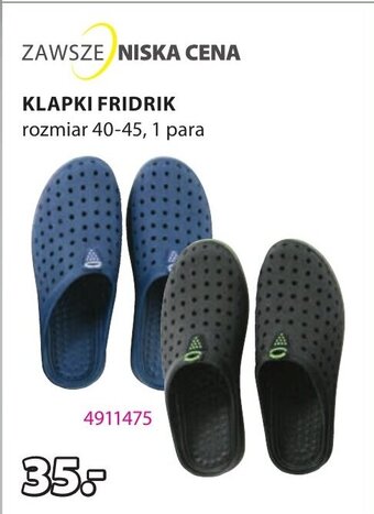 JYSK KLAPKI rozmiar 40-45 oferta