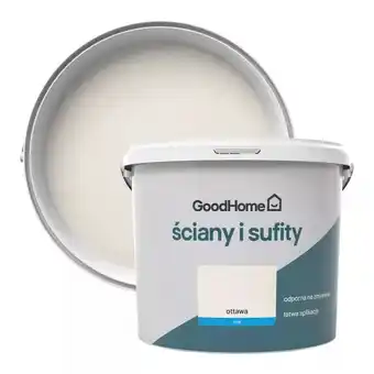 Castorama Farba goodhome ściany i sufity ottawa 5 l oferta