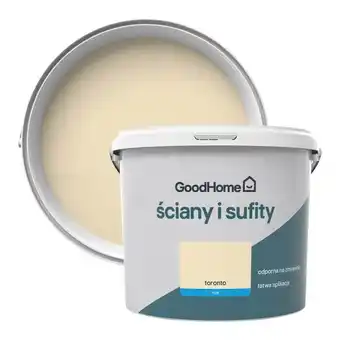 Castorama Farba goodhome ściany i sufity toronto 5 l oferta