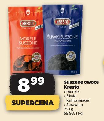 Netto Suszone owoce kresto oferta