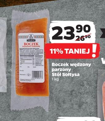 Netto Boczek wędzony parzony stół sołtysa oferta