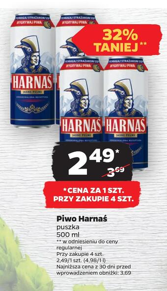 Netto Piwo harnaś oferta