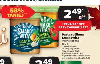 Netto Pasta roślinna smakowita oferta