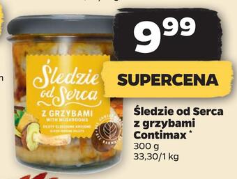 Netto Śledzie od serca z grzybami contimax oferta