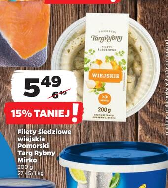 Netto Filety śledziowe wiejskie pomorski targ rybny mirko oferta