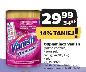 Netto Odplamiacz vanish oferta