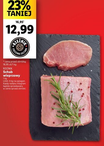 Lidl Schab wieprzowy 1 kg oferta