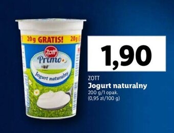 Lidl Jogurt naturalny 200 g oferta