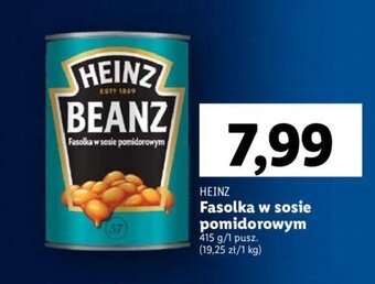 Lidl Fasolka w sosie pomidorowym 415 g oferta