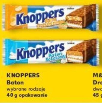 Kaufland KNOPPERS Baton 40g oferta