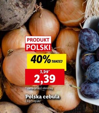 Lidl Polska cebula 1 kg oferta