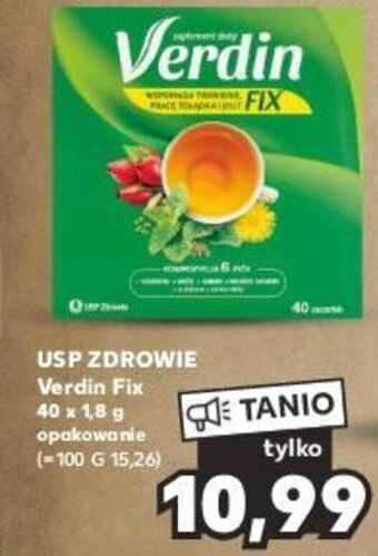 Kaufland USP ZDROWIE Verdin Fix 40 x 1,8 g oferta