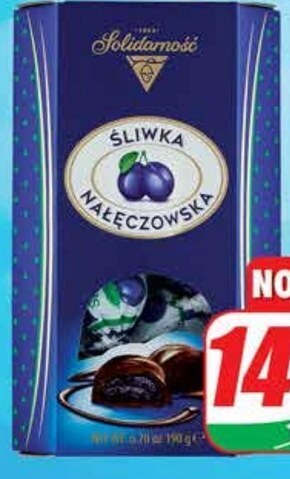 Dino Solidarność śliwka nałęczowska w czekoladzie 190 g oferta