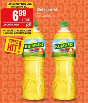 Polomarket Kujawski olej rzepakowy z pierwszego tłoczenia 1 l oferta