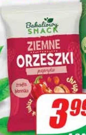 Dino Orzeszki ziemne bakaliowy snack oferta