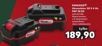 Kaufland Akumulator parkside oferta
