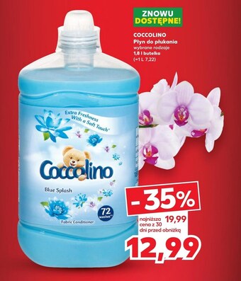 Kaufland Płyn do płukania coccolino oferta