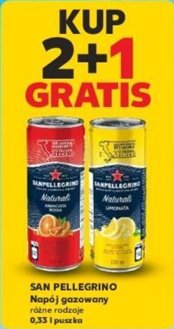 Kaufland SAN PELLEGRINO Napój gazowany  0,33l oferta