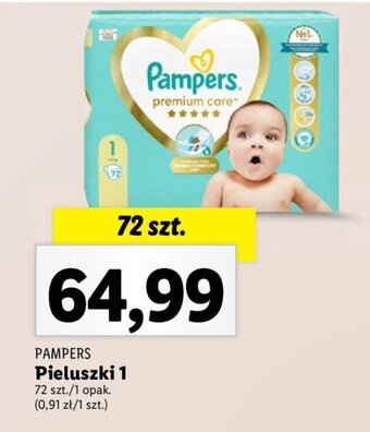 Lidl Pieluszki 1 72 szt./1 opak oferta