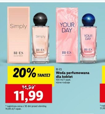 Lidl Woda perfumowana dla kobiet 100 ml oferta