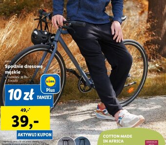 Lidl Spodnie dresowe męskie oferta