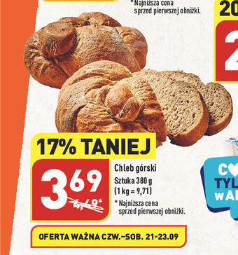 ALDI Chleb górski Sztuka 380 g oferta