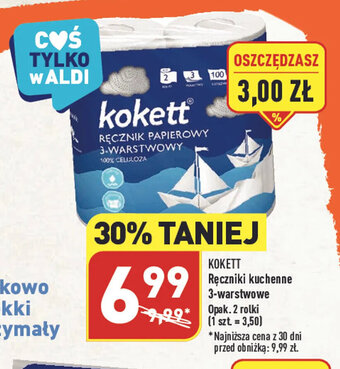 ALDI Ręczniki kuchenne 3-warstwowe oferta