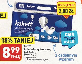 ALDI Papier toaletowy 3-warstwowy oferta