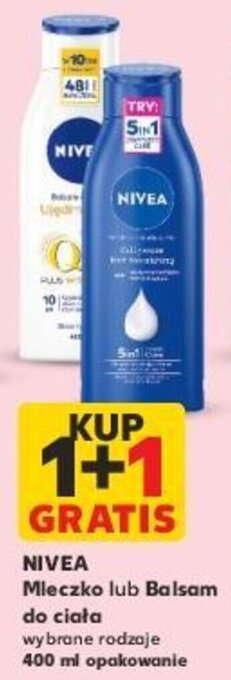 Kaufland NIVEA Mleczko lub Balsam do ciała 400 ml oferta