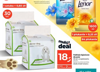 Dealz Podkłady higieniczne dla psów 30 szt. oferta