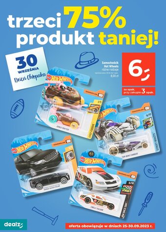 Dealz Samochodzik Hot Wheels oferta