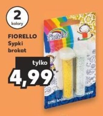 FIORELLO Sypki brokat