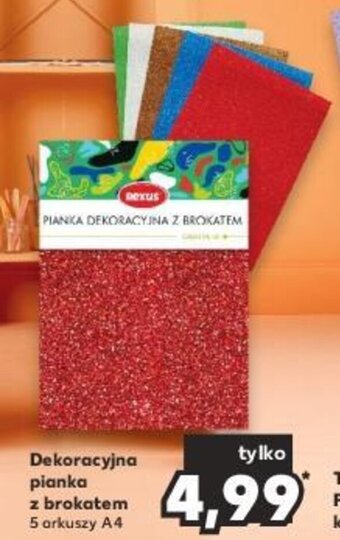 Kaufland Dekoracyjna pianka z brokatem oferta