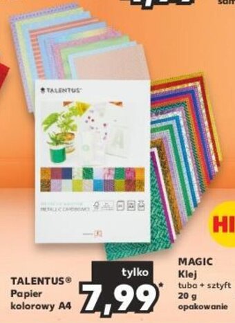 Kaufland TALENTUS Papier kolorowy A4 oferta