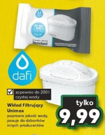 Kaufland Wkład filtrujący Unimax oferta