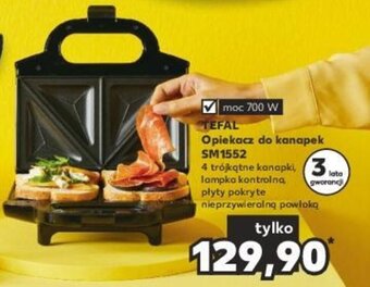 Kaufland TEFAL Opiekacz do kanapek SM1552 oferta
