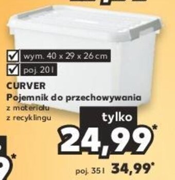 Kaufland CURVER Pojemnik do przechowywania oferta