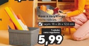 Kaufland Kosz z recyklingu oferta