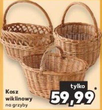 Kaufland Kosz wiklinowy oferta