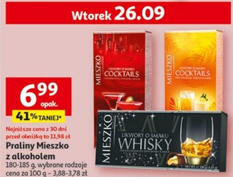 Auchan Praliny Mieszko z alkoholem 180-185 g oferta